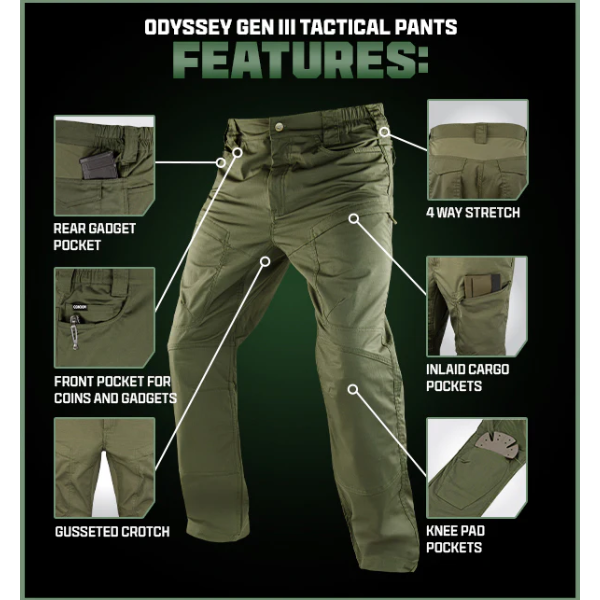 PANTALON TACTICO ODYSSEY 101254